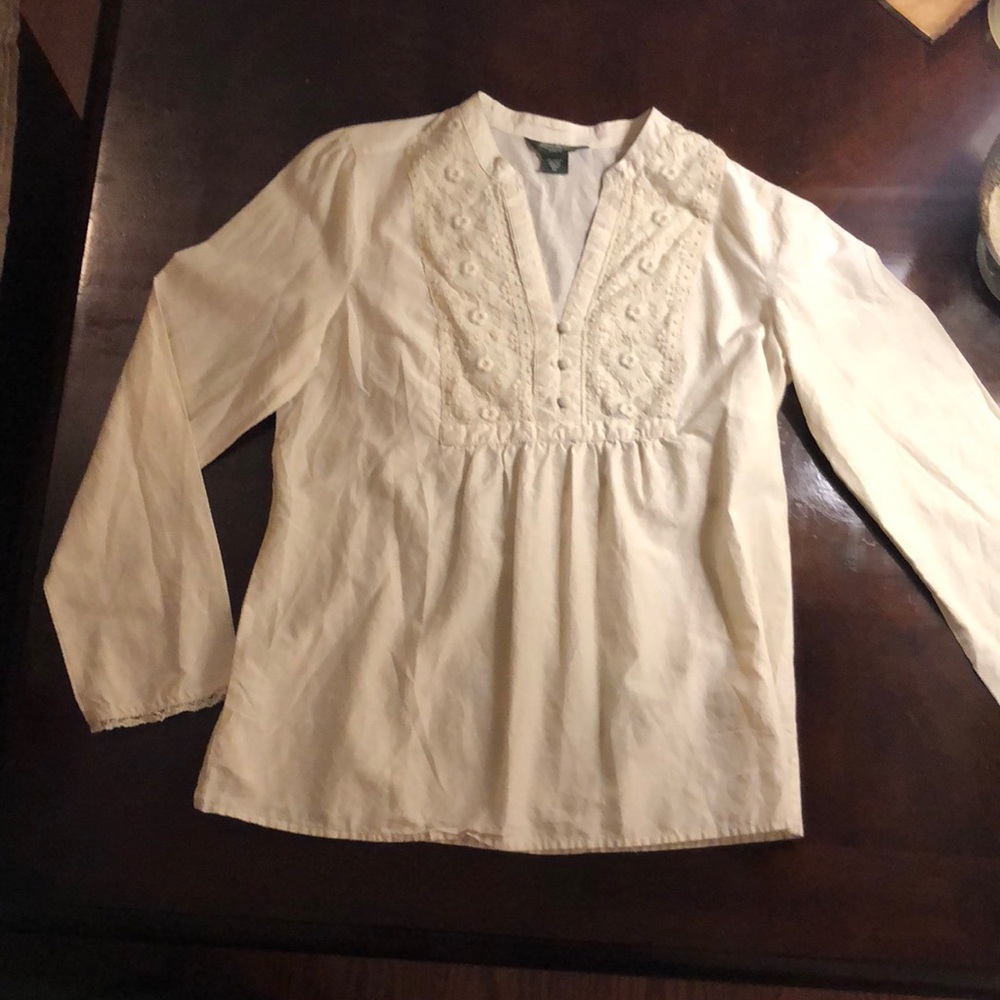 Cream colored top